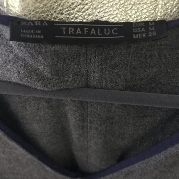 Zara Trafaluc Grey Maxi Dress w 3/4 Sleeves V Neck - Picture 2 of 9